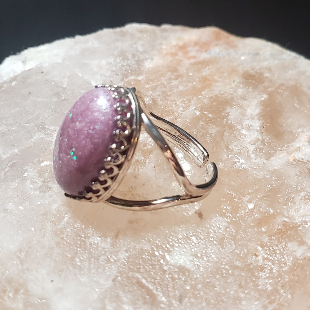 Brilliant Pink Statement Ring - image 1